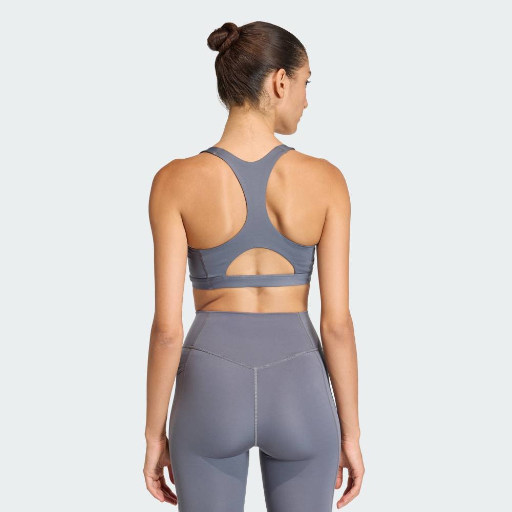 【ポイント20倍 5/9 20:00～5/20 23:59】 【公式】アディダス adidas 返品可 ジム・トレーニング Optime エッセンシャルズ ワークアウト ミディアム サポート ブラ パフォーマンス レディース ウェア・服 スポーツブラ 黒 ブラック KA4723 【PT】 3