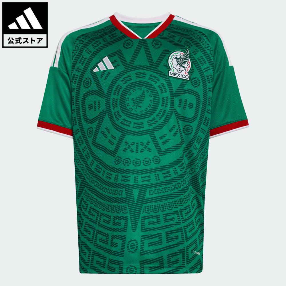 【公式】アディダス adidas 返品可 サッカー キッズ メキシコ代表 26 ホーム レプリカ ユニフォーム パ..