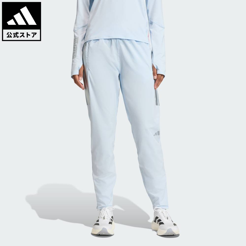 【公式】アディダス adidas 返品可 ランニング アディゼロ 駅伝 ランニング パンツ パフォーマンス レディース ウェア・服 ボトムス 青 ブルー KB1501