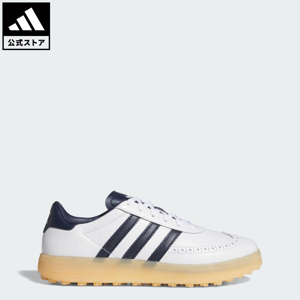 乐天商城 - 【ポイント10倍 5/9 20:00～5/20 23:59】 【公式】アディダス adidas 返品可 ゴルフ 【オリジナルスゴルフ】コースカップ / Coursecup Spikeless Golf オリジナルス ユニセックス シューズ・靴 スニーカー 白 ホワイト HQ0031 【PT】
