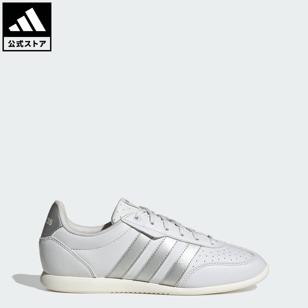 【公式】アディダス adidas 返品可 ライフスタイル バレダ ロー / BARREDA LO スポーツウェア レディース シューズ・靴 スニーカー 白 ホワイト HQ7386