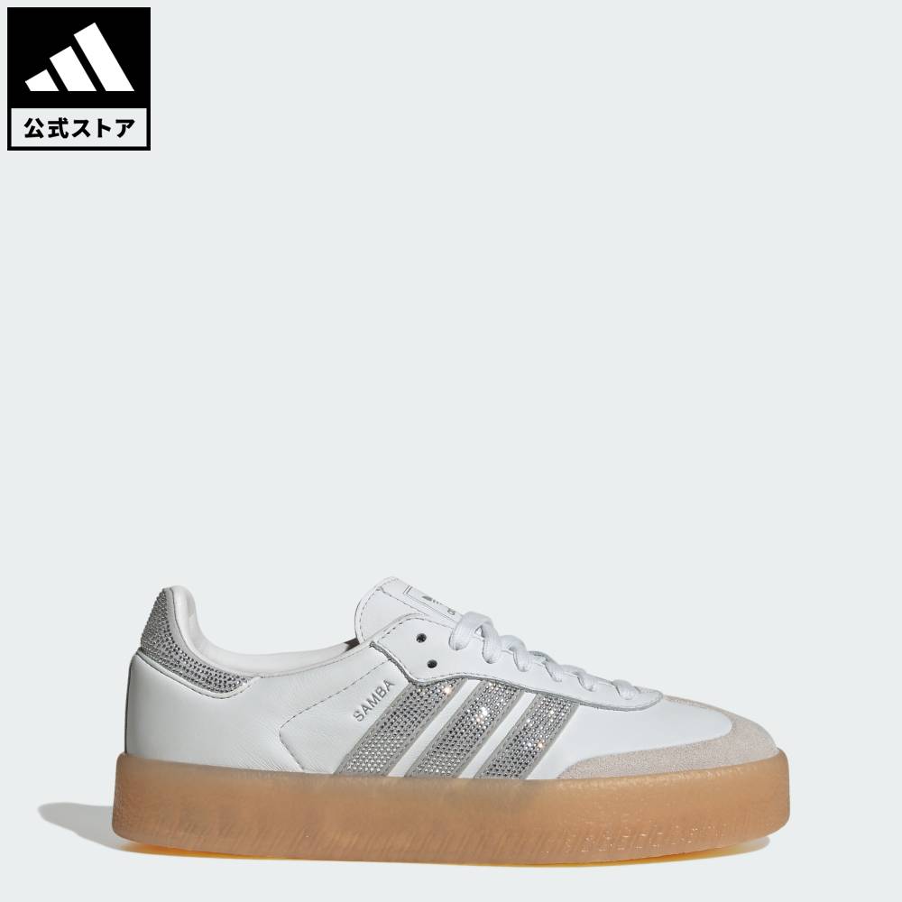 樂天商城 - 【ポイント20倍 05/23 20:00～05/27 01:59】 【公式】アディダス adidas 返品可 ライフスタイル SAMBAE W オリジナルス ユニセックス シューズ・靴 スニーカー 白 ホワイト IH4046 【PT】