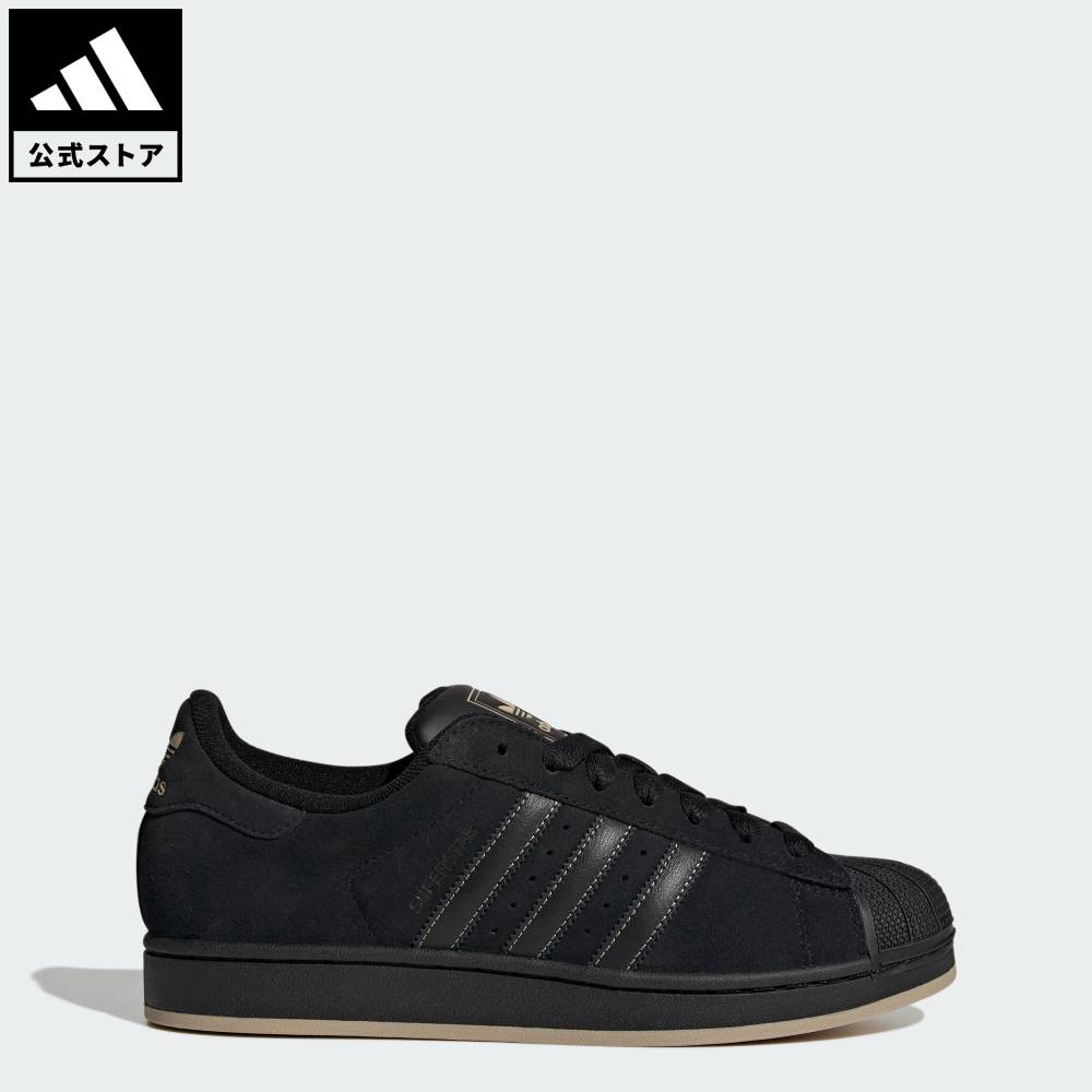 【公式】アディダス adidas 返品可 ライフスタイル スーパースターII / Superstar II オリジナルス ユニセックス シューズ・靴 スニーカー 黒 ブラック IH9317
