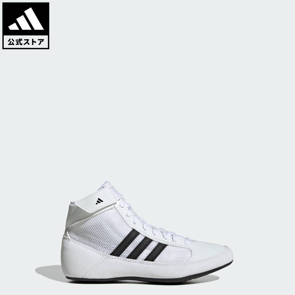 樂天商城 - 【ポイント20倍 05/23 20:00～05/27 01:59】 【公式】アディダス adidas 返品可 レスリング 子供用 HVC Shoes パフォーマンス キッズ／子供用 シューズ・靴 スニーカー 白 ホワイト JP6123 【PT】