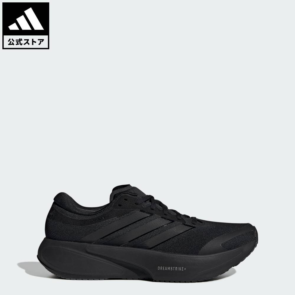 乐天商城 - 【ポイント20倍 5/9 20:00～5/20 23:59】 【公式】アディダス adidas 返品可 ランニング スーパーノヴァ ライズ 3 ランニング / Supernova Rise 3 Running パフォーマンス メンズ シューズ・靴 スニーカー 黒 ブラック JR2280 【PT】