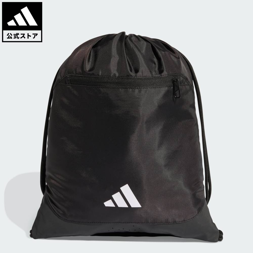 【公式】アディダス adidas 返品可 サッカー ティロ ジムサック パフォーマンス ユニセックス アクセサリー バッグ・カバン 黒 ブラック JY7992