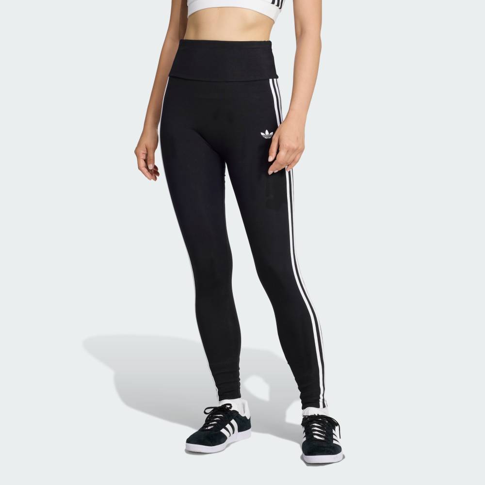 【ポイント20倍 5/9 20:00～5/20 23:59】 【公式】アディダス adidas 返品可 ライフスタイル スリーストライプス レギンス オリジナルス レディース ウェア・服 タイツ・レギンス 黒 ブラック KD5572 【PT】 2