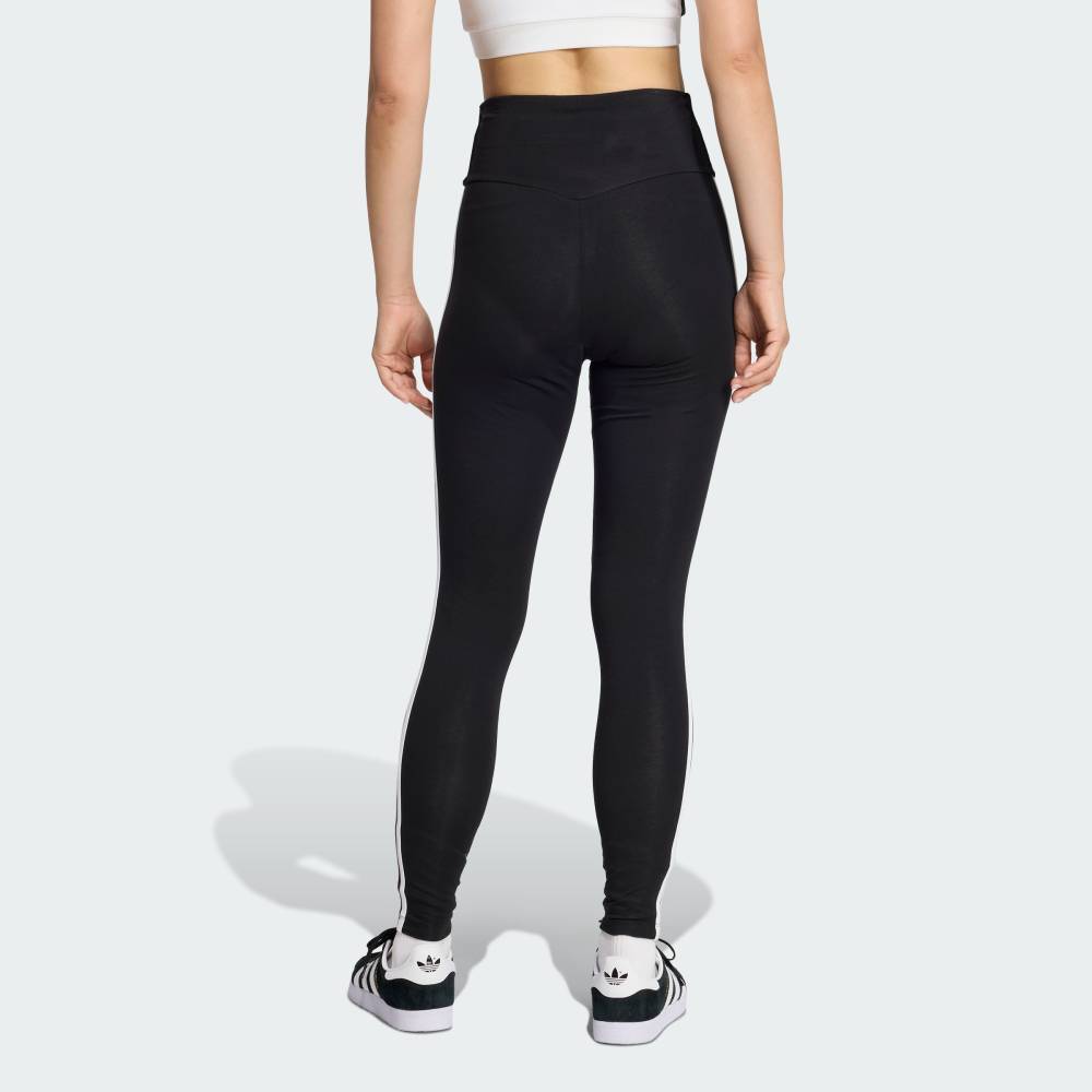【ポイント20倍 5/9 20:00～5/20 23:59】 【公式】アディダス adidas 返品可 ライフスタイル スリーストライプス レギンス オリジナルス レディース ウェア・服 タイツ・レギンス 黒 ブラック KD5572 【PT】 3