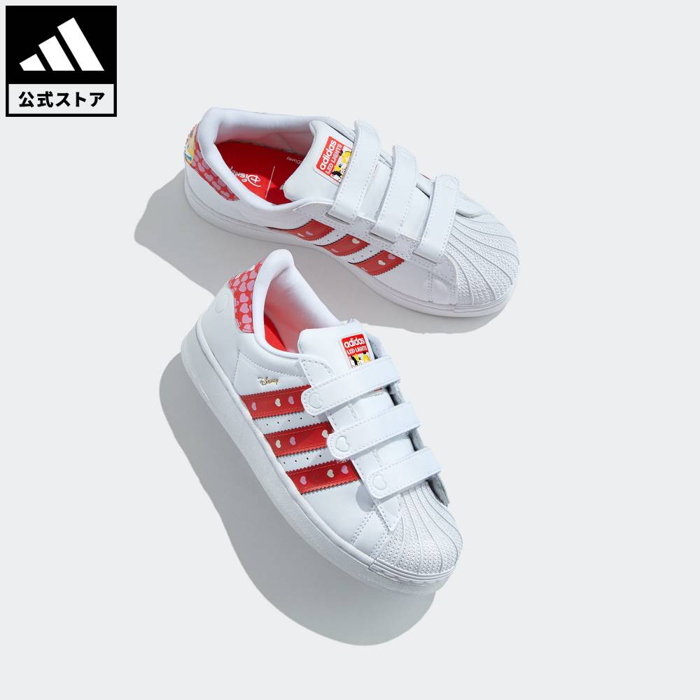 【ポイント20倍 5/9 20:00～5/20 23:59】 【公式】アディダス adidas 返品可 ライフスタイル アディダス ディズニー SST LEDライト キッズ / Adidas Disney SST LED LIGHTS CF EL C オリジナルス キッズ／子供用 シューズ・靴 スニーカー 黒 ブラック KK1295 【PT】