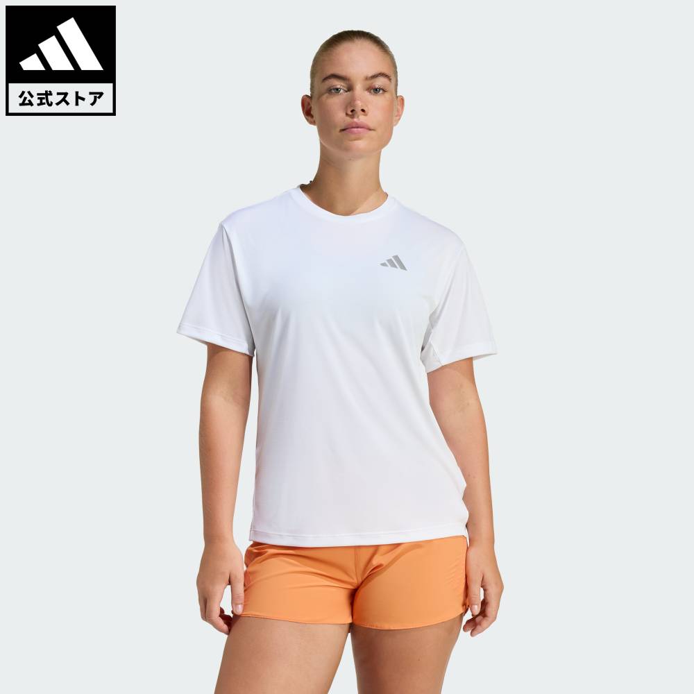 【公式】アディダス adidas 返品可 ランニング adi365 ランニング エッセンシャルズ Tシャツ パフォーマンス レディース ウェア・服 シャツ 白 ホワイト KA0226