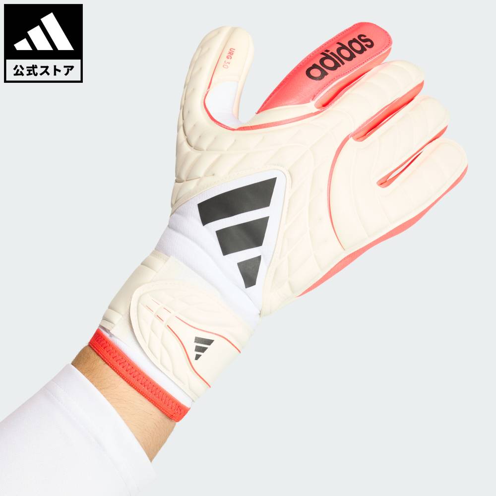 樂天商城 - 【公式】アディダス adidas 返品可 サッカー コパ ゴールキーパーグローブ LEAGUE パフォーマンス ユニセックス アクセサリー 手袋/グローブ 白 ホワイト KA7810