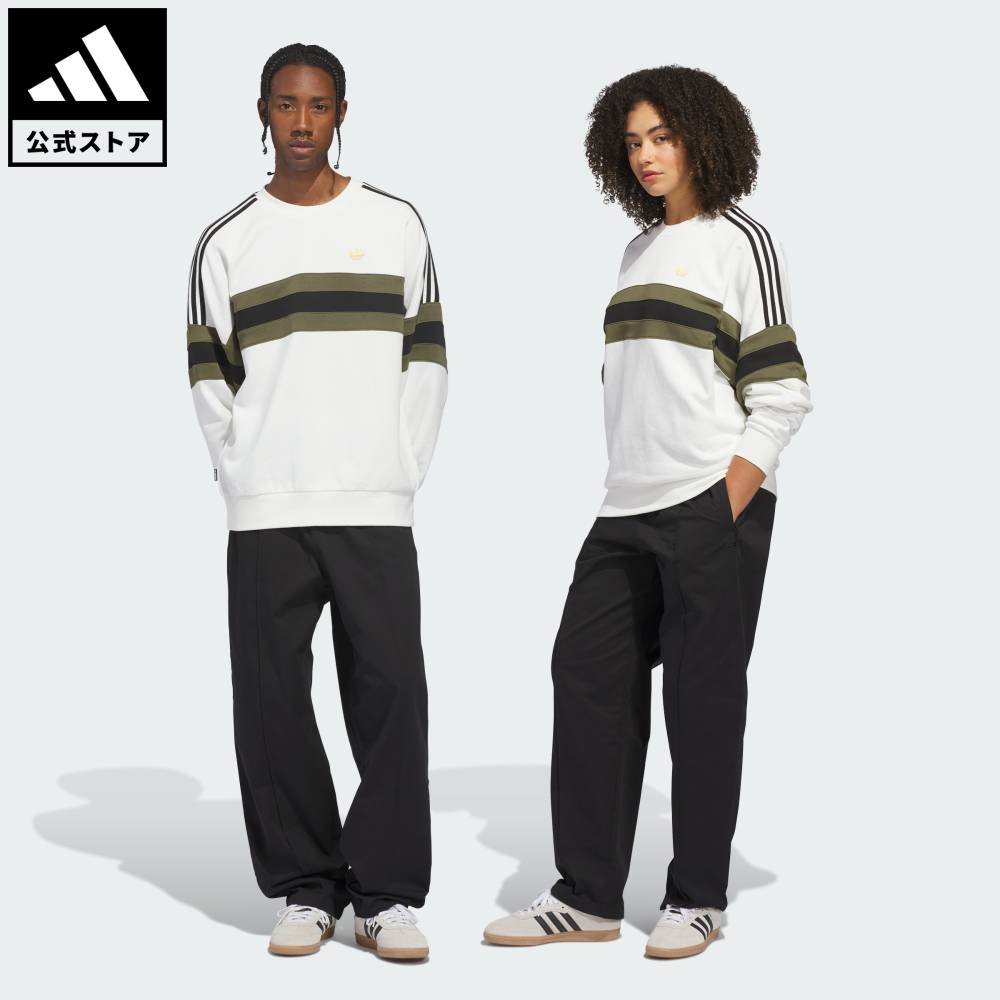 楽天市場】アディダス スケートボーディング ピンタックパンツの通販