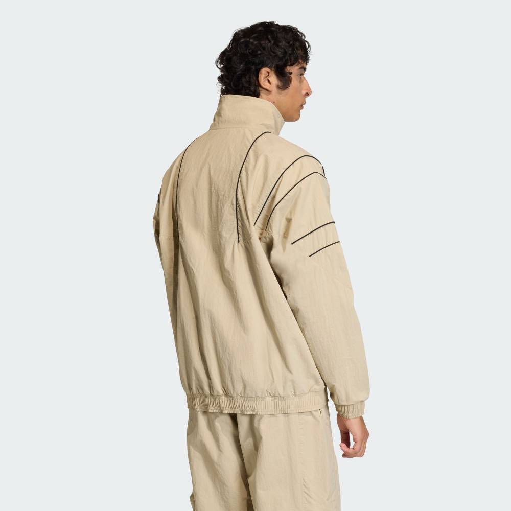 【公式】アディダス adidas 返品可 ライフスタイル カットライン トラックトップ オリジナルス メンズ ウェア・服 ジャージ ベージュ KE0095