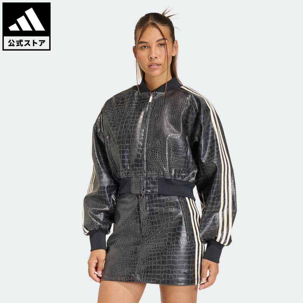 樂天商城 - 【公式】アディダス adidas 返品可 ライフスタイル SST プレザー ジャケット オリジナルス レディース ウェア・服 ジャケット 黒 ブラック KE5035
