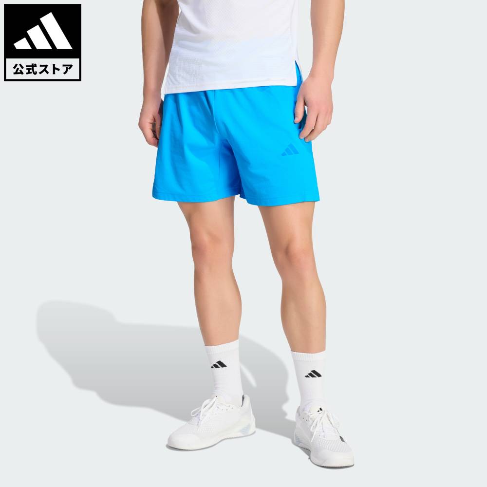 乐天商城 - 【ポイント20倍 5/9 20:00～5/20 23:59】 【公式】アディダス adidas 返品可 ジム・トレーニング クライマクール 3D ショーツ パフォーマンス メンズ ウェア・服 ショートパンツ・短パン 青 ブルー KE9972 【PT】