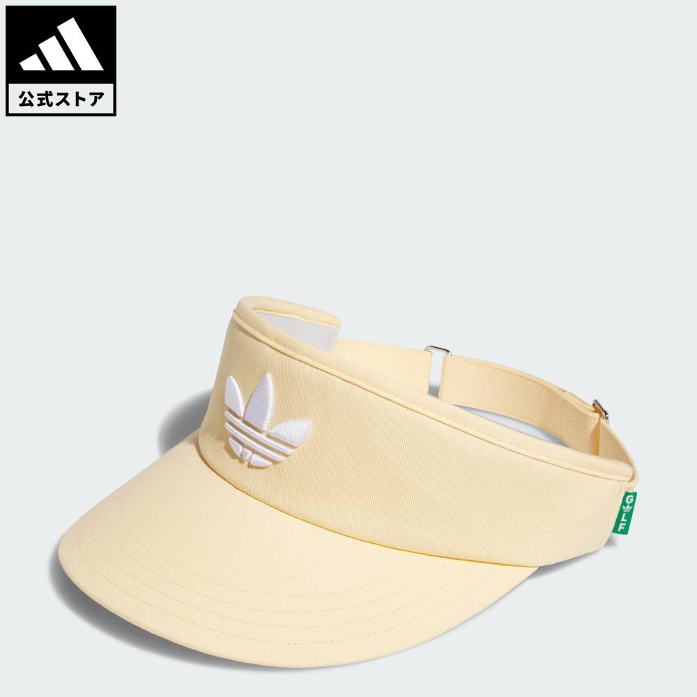 乐天商城 - 【ポイント10倍 5/9 20:00～5/20 23:59】 【公式】アディダス adidas 返品可 ゴルフ クラシック ハイクラウン バイザー オリジナルス メンズ アクセサリー 帽子 オレンジ JY9943 【PT】