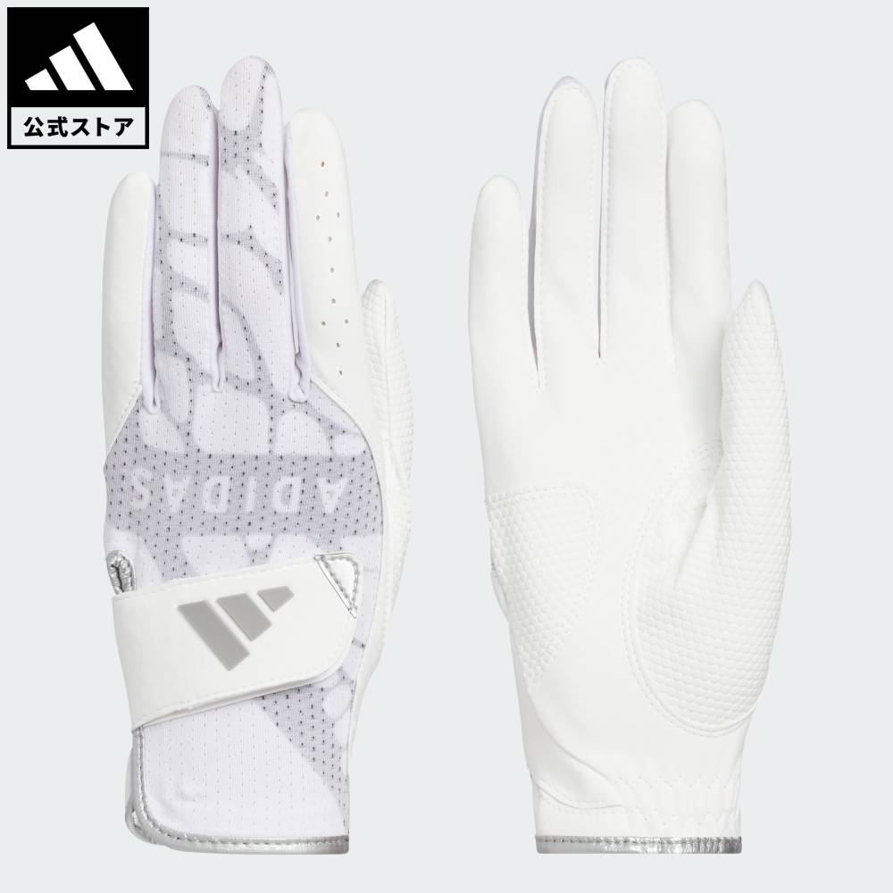 乐天商城 - 【ポイント10倍 5/9 20:00～5/20 23:59】 【公式】アディダス adidas 返品可 ゴルフ 【ゴルフ】レディース クール グローブ パフォーマンス メンズ アクセサリー 手袋/グローブ 白 ホワイト JZ3482 【PT】