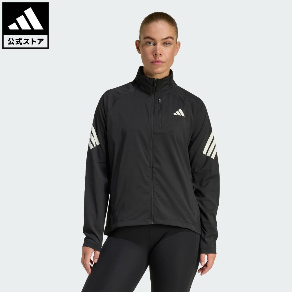 乐天商城 - 【ポイント20倍 5/9 20:00～5/20 23:59】 【公式】アディダス adidas 返品可 ランニング Adi365 FORMOTION ジャケット パフォーマンス レディース ウェア・服 ジャケット 黒 ブラック JZ5145 【PT】