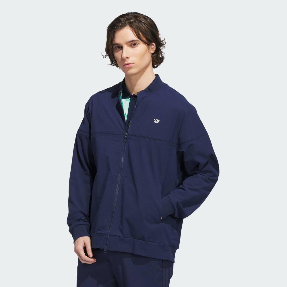 【ポイント20倍 3/13 0:00～3/18 23:59】 【公式】アディダス adidas 返品可 ゴルフ オリジナルス ボンバージャケット オリジナルス メンズ ウェア・服 ジャケット 青 ブルー KB8581 【PT】