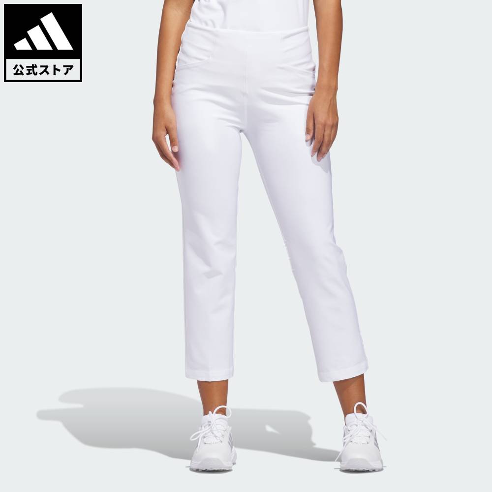 【ポイント10倍 07/15 00:00～07/26 01:59】 【公式】アディダス adidas 返品可 ゴルフ アルティメット365+ アンクルパンツ パフォーマンス レディース ウェア・服 ボトムス 白 ホワイト KC4513 【PTU】