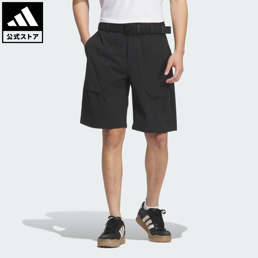 乐天商城 - 【ポイント10倍 5/9 20:00～5/20 23:59】 【公式】アディダス adidas 返品可 ゴルフ レンジ コミューター ショーツ パフォーマンス メンズ ウェア・服 ショートパンツ・短パン 黒 ブラック KD0922 【PT】