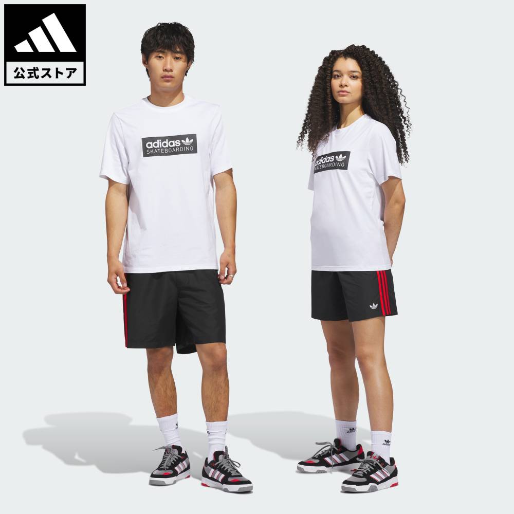 【ポイント20倍 3/20 20:00～3/26 1:59】 【公式】アディダス adidas 返品可 ライフスタイル スケートボーディング ウォーター ショーツ オリジナルス ユニセックス ウェア・服 ショートパンツ・短パン 黒 ブラック KD9413 【PT】