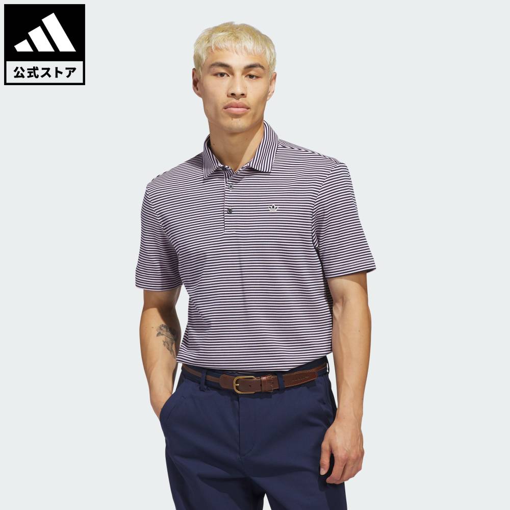 Brand：オリジナルスSports：ゴルフCategory：ウェア・服【03cg】【color:ピンク】【size:J/S】 【size:J/M】 【size:J/L】 【size:J/XL】 【size:J/2XL】 【size:J/3XL】 スポーツブランドアディダス公式ショップ返品・交換についてオリジナルス ストライプ ピケ ポロどんなコースにも合うシンプルなヘリテージスタイル。コットン混紡のニット素材を使用したリラックス感のある着心地のadidasのゴルフポロシャツ。レギュラーフィットとadidasトレフォイルが、リラックスした雰囲気を演出。ゴルフコースはもちろん、シーンを選ばない綿混のゴルフ用ポロシャツ。レギュラーフィットボタンクロージャーポリエステル53% / 綿47%商品番号：KE9039色：Clear Pink / Night Indigoモデル：P2055スポーツ：ゴルフSize胸囲うしろ着丈袖丈J/SJ/MJ/LJ/XLJ/2XLJ/3XL99cm104cm106cm111cm117cm124cm70cm71cm72cm73cm74cm76cm21cm21cm22cm22cm23cm25cm※ 上記の数値はそれぞれのサイズにおける製品の寸法を表しています。※ 商品によっては、表示の寸法から若干の誤差（1～2cm）が発生する場合があります。※ 同じサイズでも、製品の素材の特徴やデザインによって着用感が異なる場合があります。Other Color