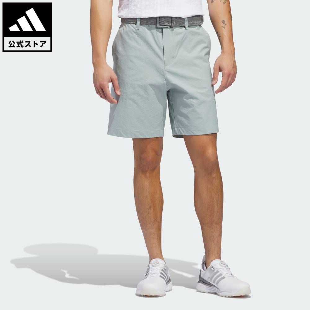 乐天商城 - 【ポイント10倍 5/9 20:00～5/20 23:59】 【公式】アディダス adidas 返品可 ゴルフ アルティメット365+ 8.5インチ ショーツ パフォーマンス メンズ ウェア・服 ショートパンツ・短パン 緑 グリーン KE9499 【PT】