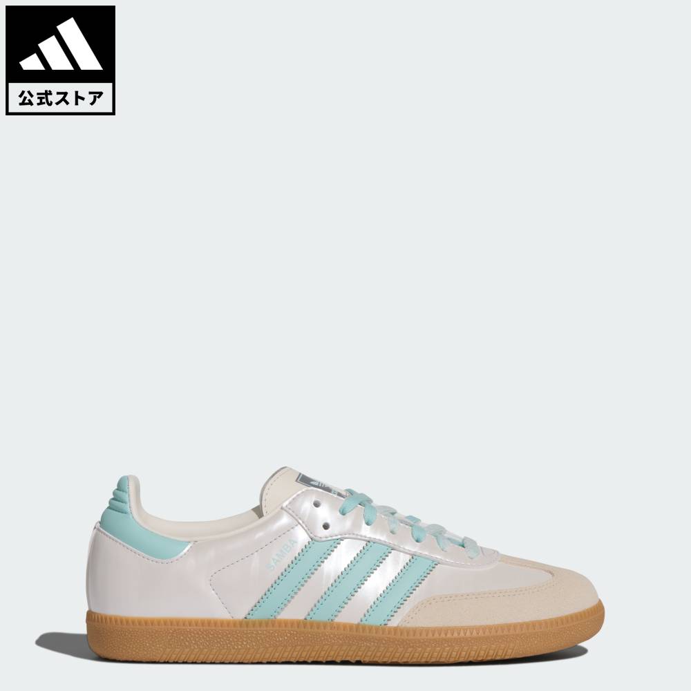 乐天商城 - 【公式】アディダス adidas 返品可 ライフスタイル サンバ OG W / SAMBA OG W オリジナルス ユニセックス シューズ・靴 スニーカー 白 ホワイト KJ4304