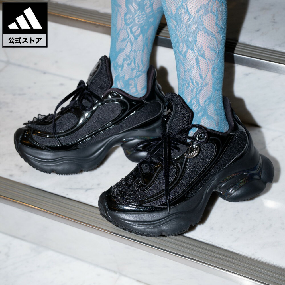 【公式】アディダス adidas 返品可 ライフスタイル オズヴィーナス / OZVENUZ オリジナルス ユニセックス シューズ・靴 スニーカー 黒 ブラック HQ2677