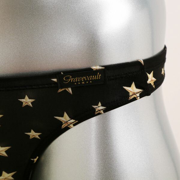 グレイブボールト Gravevault STAR STUDS ビキニ Tバック ML 3051216 メンズ ADIEU...
