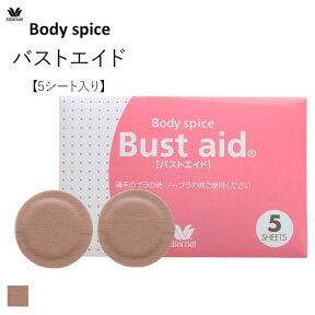 10％OFF【メール便(3)】 ワコール Wacoal ボディスパイス Body Spice バストエイド 5枚入り ニップレス