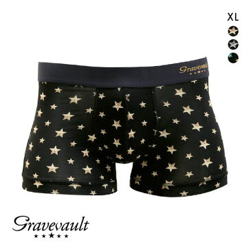 (グレイブボールト)Gravevault STAR STUDS ボクサーパンツ ショート XL 3051212 メンズ ADIEU