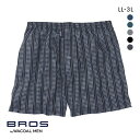 【20%OFF・4/30 09:59】【メール便(12)】 ブロス バイ ワコールメン BROS by WACOAL MEN トランクス ニット NATURAL ORIGIN TRUNKS LL ジャストウエスト 前開き メンズ ADIEU 全4色 LL-3L ev_sp