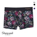 グレイブボールトGravevault WILD FLOWERS ボクサーパンツ ショート メンズ 前とじ XL LL 3051782 ADIEU 全3色