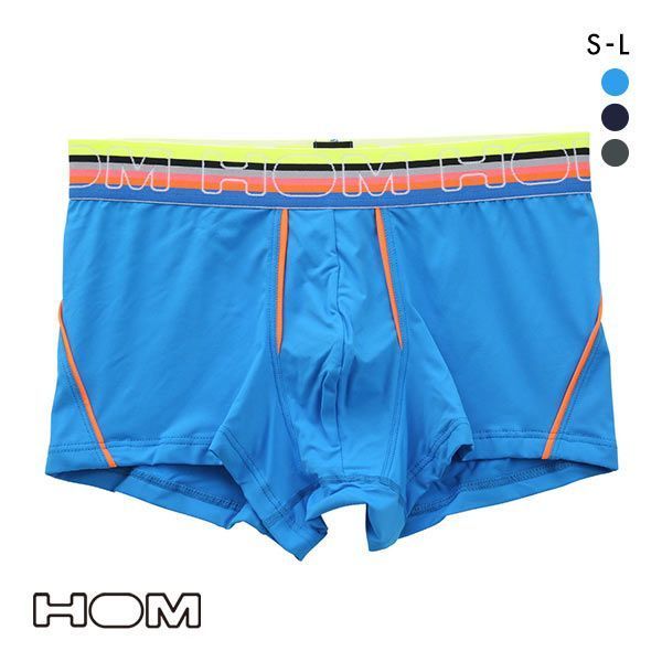 楽天SHIROHATO ADIEU20％OFF オムHOM OCEAN TRUNK ボクサーパンツ メンズ 前とじ スポーツ HMB501995 ADIEU 全3色 S（日本M）-L（日本LL）