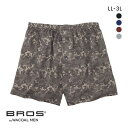 【20 OFF 4/30 09:59】【メール便(10)】 ブロス バイ ワコールメン BROS by WACOAL MEN トランクス 前あき ML なめらか ジャストウエスト メンズ ADIEU 全4色 LL-3L ev_sp