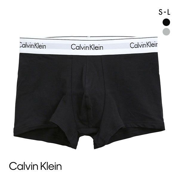 カルバン・クライン カルバン・クライン Calvin Klein MODERN COTTON STRETCH TRUNK トランク ボクサーパンツ メンズ 全2色 S(日本S-M)-L(日本XL)