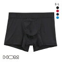 オム HOM AJIA BOXER BRIEFS HO1 ボクサーパンツ メンズ 前開き アンダーウェア 無地 ソリッド ADIEU 全4色 S(日本M)-L(日本XL)