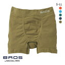 楽天SHIROHATO ADIEU30％OFF【メール便（6）】 ブロス バイ ワコールメン BROS by WACOAL MEN のびて、包みこむ新感覚。PANTS HOLIC ボクサーパンツ S-LL 前閉じ 編立成形 立体設計 メンズ ADIEU 全5色