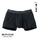 15％OFF【メール便(12)】 ブロス バイ ワコールメン BROS by WACOAL MEN フロント快適設計 ボクサーパンツ ML 前閉じ 吸汗速乾 メンズ ADIEU 全4色 S-L