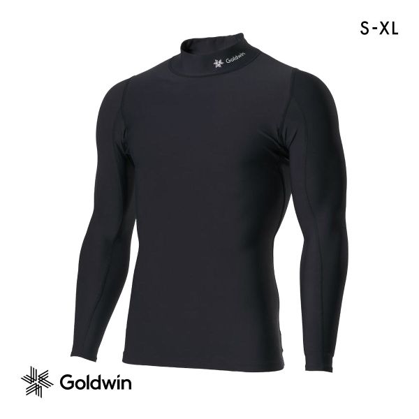 15％OFF【メール便(30)】 ゴールドウイン Goldwin シースリーフィット C3fit Kodenshi Warm 光電子ウォーム ハイネック ロングスリーブ 長袖 メンズ スポーツ ADIEU S-XL