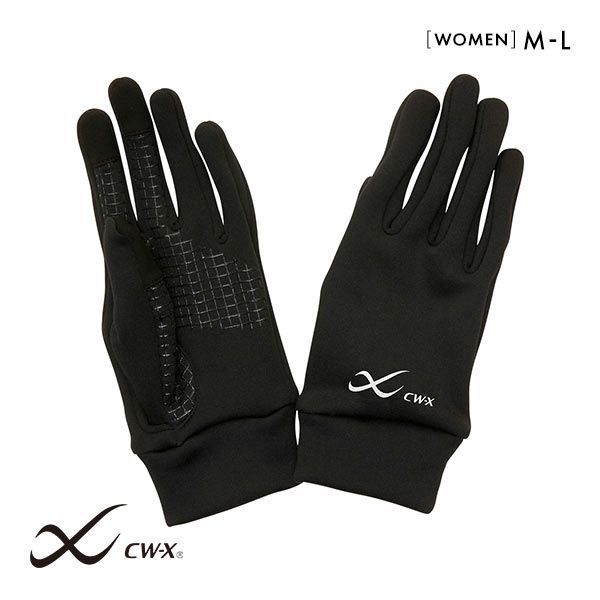 15％OFF【メール便 20 】 ワコール Wacoal シーダブリューエックス CW-X Womens ホット 保温 グローブ ADIEU