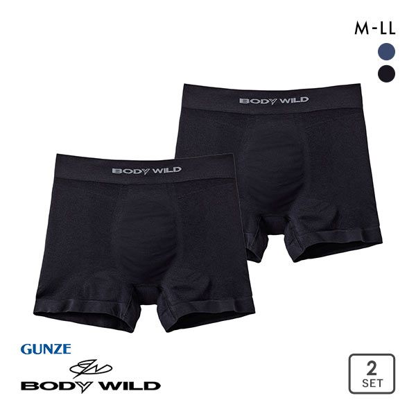 20OFFڥ᡼(30)  GUNZE ܥǥ磻 BODY WILD 3D-BOXER 饤 ܥѥ 2  Ω ̵ å ADIEU 2 M-LL