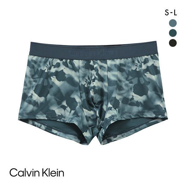 20％OFF カルバン・クライン Calvin Klein CK BLACK PRINT ローライズ トランク ボクサーパンツ メンズ ADIEU 全3色 S(日本S-M)-L(日本XL)