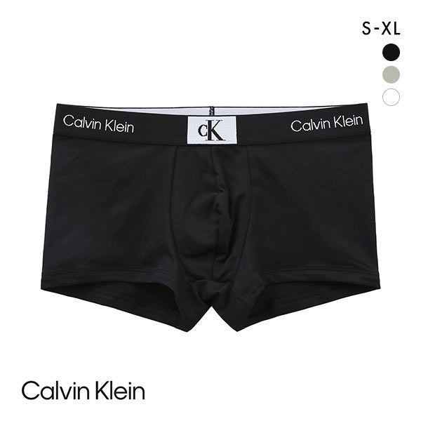 楽天SHIROHATO ADIEUカルバン・クライン Calvin Klein CALVIN KLEIN 1996 MICRO LOW RISE TRUNK ローライズ ボクサーパンツ メンズ ADIEU 全3色 S（日本S-M）-XL（日本XXL）