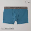  アンダーソンアンダーソン UNDERSON UNDERSON レギュラーショートボクサー 単品 前とじ メンズ ADIEU 全3色 1-3