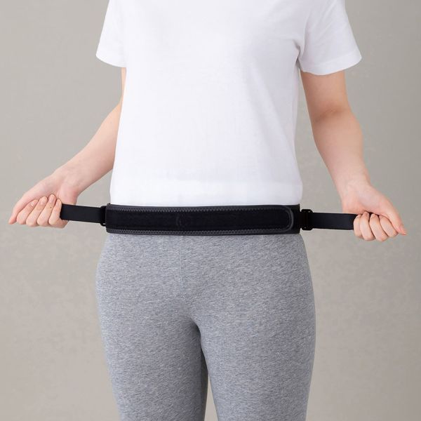 10％OFF ミズノ MIZUNO 軽い力でグーッと締まる 腰部骨盤ベルト スリムタイプ 日本製 男女兼用 ユニセックス 安定 保護 骨盤ベルト ADIEU S-LL 2