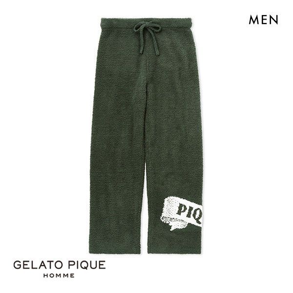 ジェラートピケ パジャマ メンズ ジェラートピケ オム GELATO PIQUE メンズ 【HOLIDAY】【HOMME】ベアジャガードロングパンツ ジェラピケ パジャマ ルームウェア ADIEU M-L