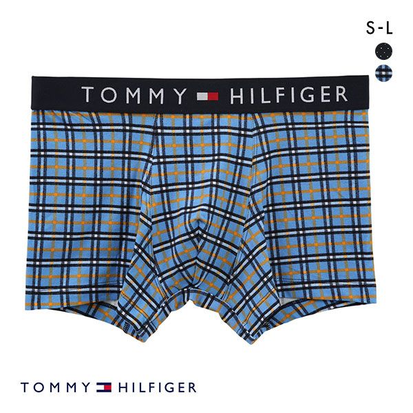 Tommy Hilfiger トミー・ヒルフィガー TOMMY HILFIGER TH ORIGINAL CTN TRUNK PRINT ボクサーパンツ メンズ アンダーウェア ADIEU 全2色 S(日本M)-L(日本L-LL)